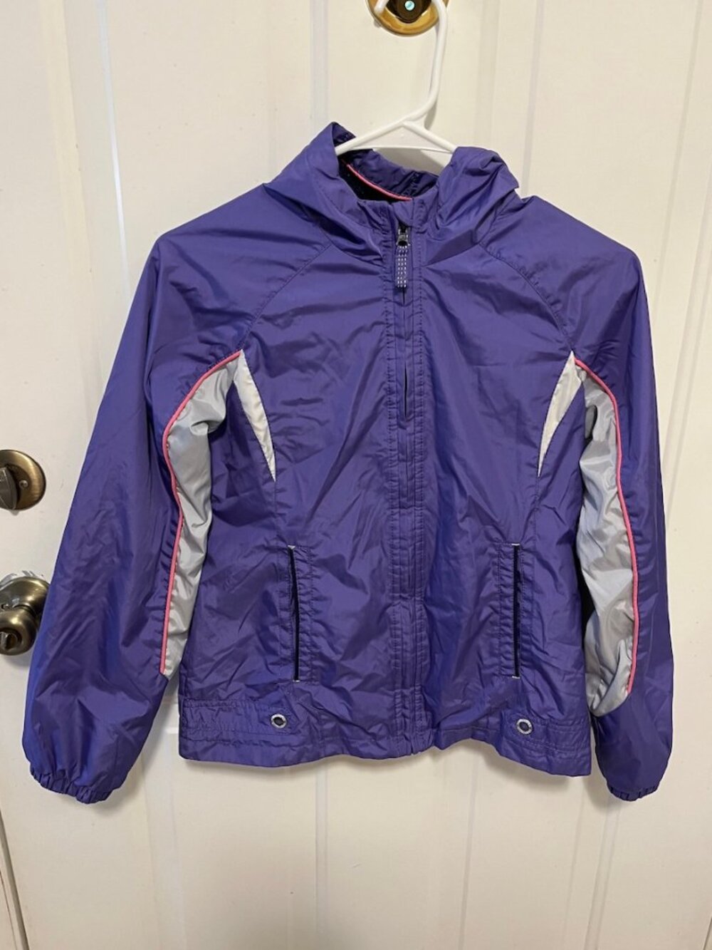 London Fog - Zip-Front Rain Coat - Kids Jacket Girls L (14-16)